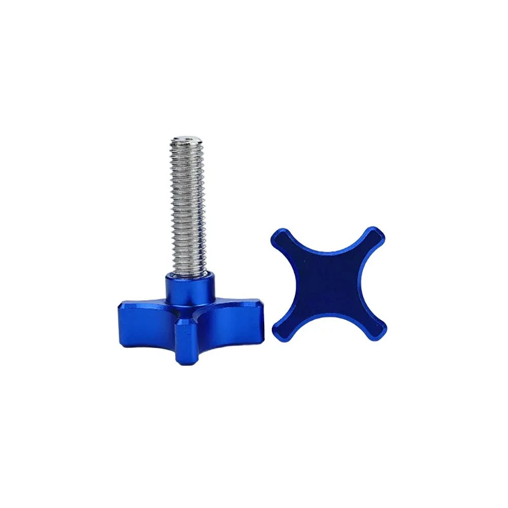 M8 M10 Star Hand Knob Screws Bolt Aluminum Thumb Handle Clamping Machine Bolts