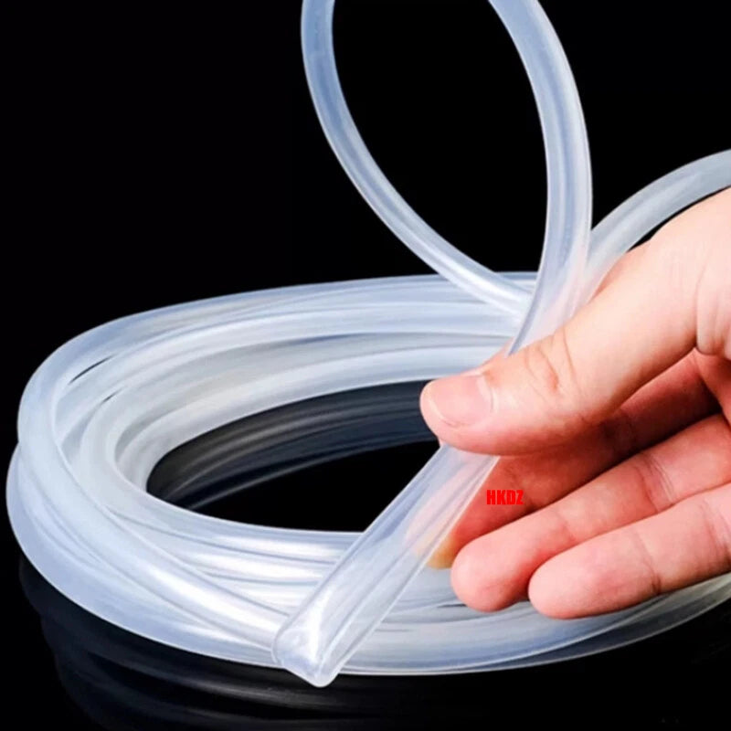 OD 4mm~44mm Food Grade Clear Silicone Rubber Soft Tube Water Milk Beer Hose Pipe