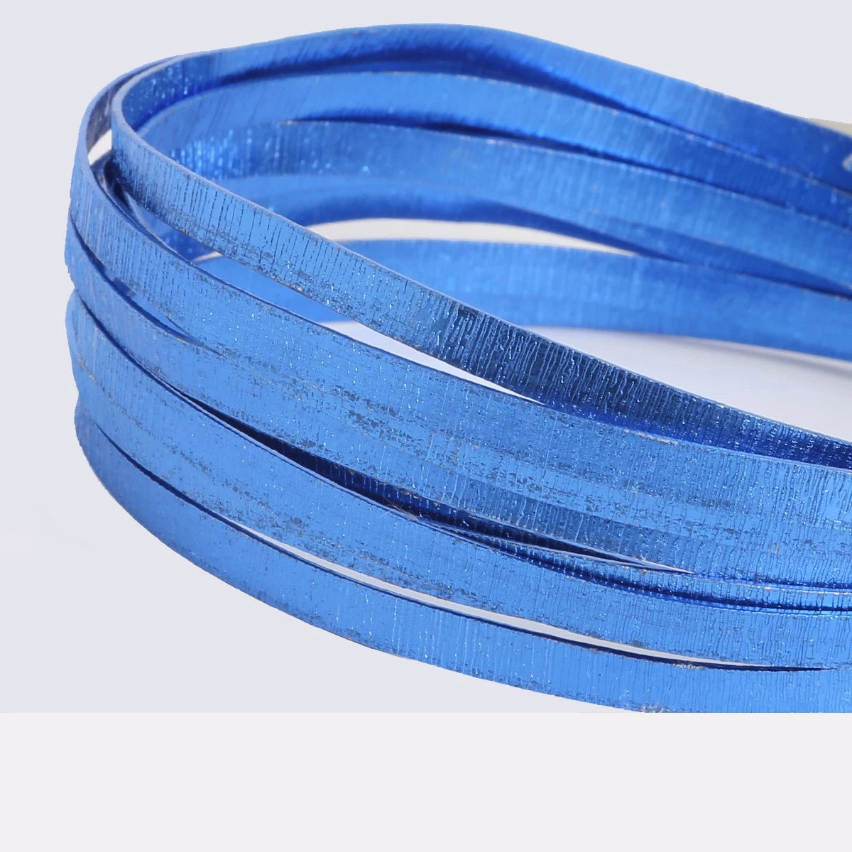Colors Aluminum Flat Wire 5mm Bendable Metal Craft Jewelry Making Wires Strip