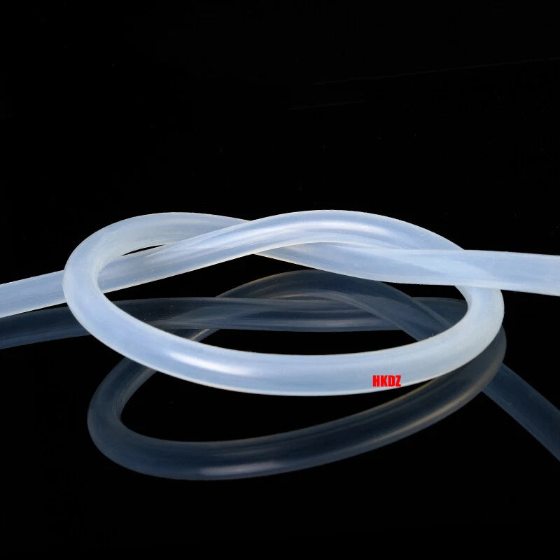 OD 4mm~44mm Food Grade Clear Silicone Rubber Soft Tube Water Milk Beer Hose Pipe