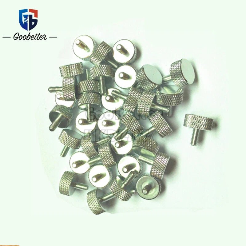 M3 Knurled Thumb Screws – Aluminum Anodized, Colorful, M3 x 20–50 mm - HomeDIYer