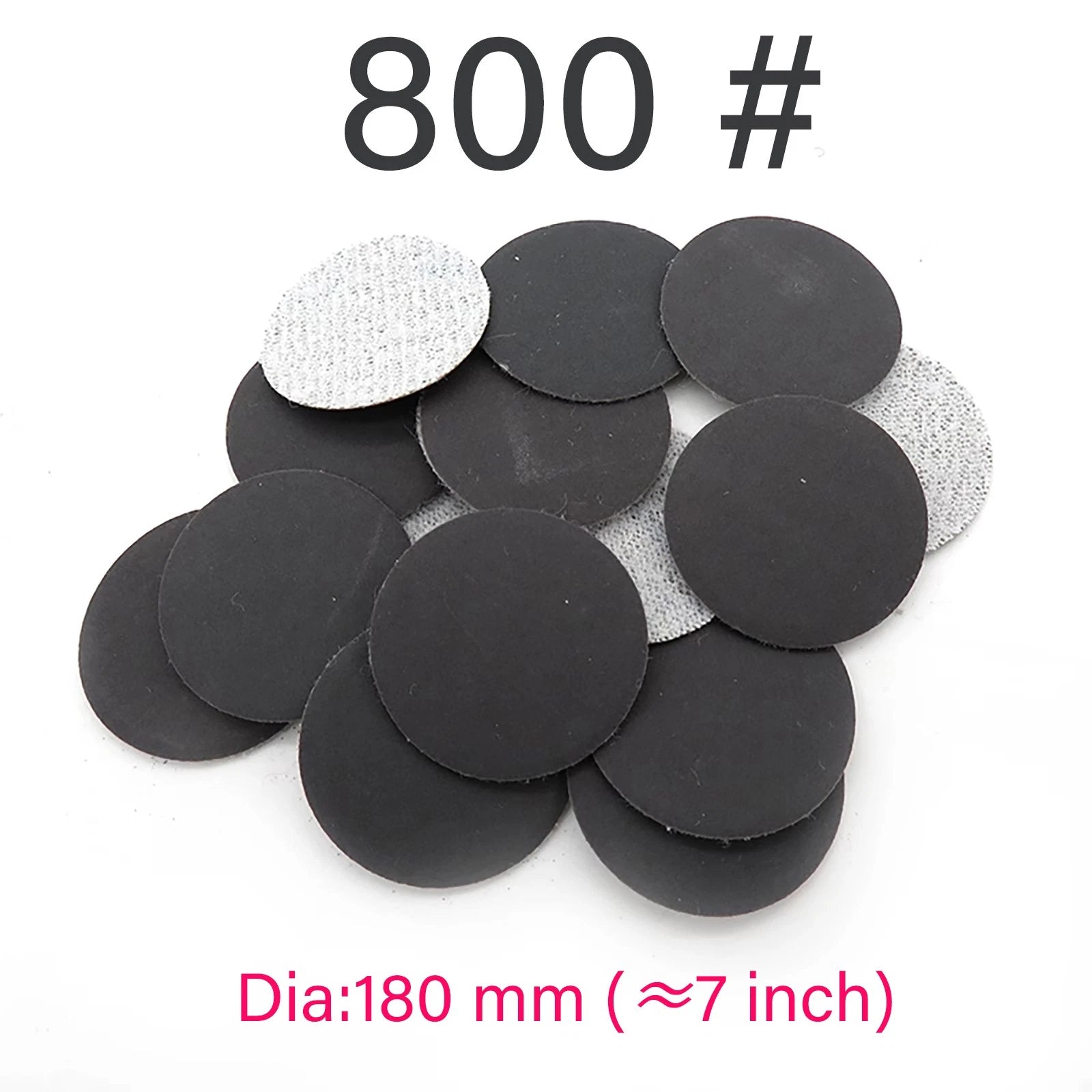 Sandpaper 60 To 10000 Mixed Grits Wood Metal Sanding Polishing Wet And Dry 180mm
