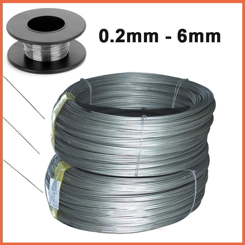 Highly Pure Titanium Wire Diameter 0.2mm - 6mm Various Length Ti TA2 Metal Wires