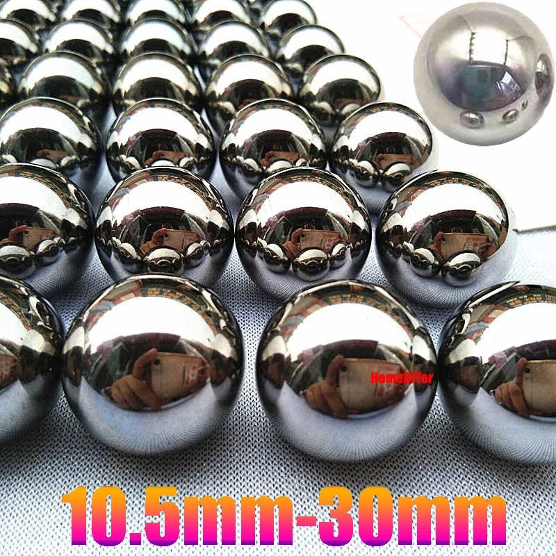Diameter 10.5mm-30mm Loose High-Precision Bearings Steel Balls Solid Metal Ball