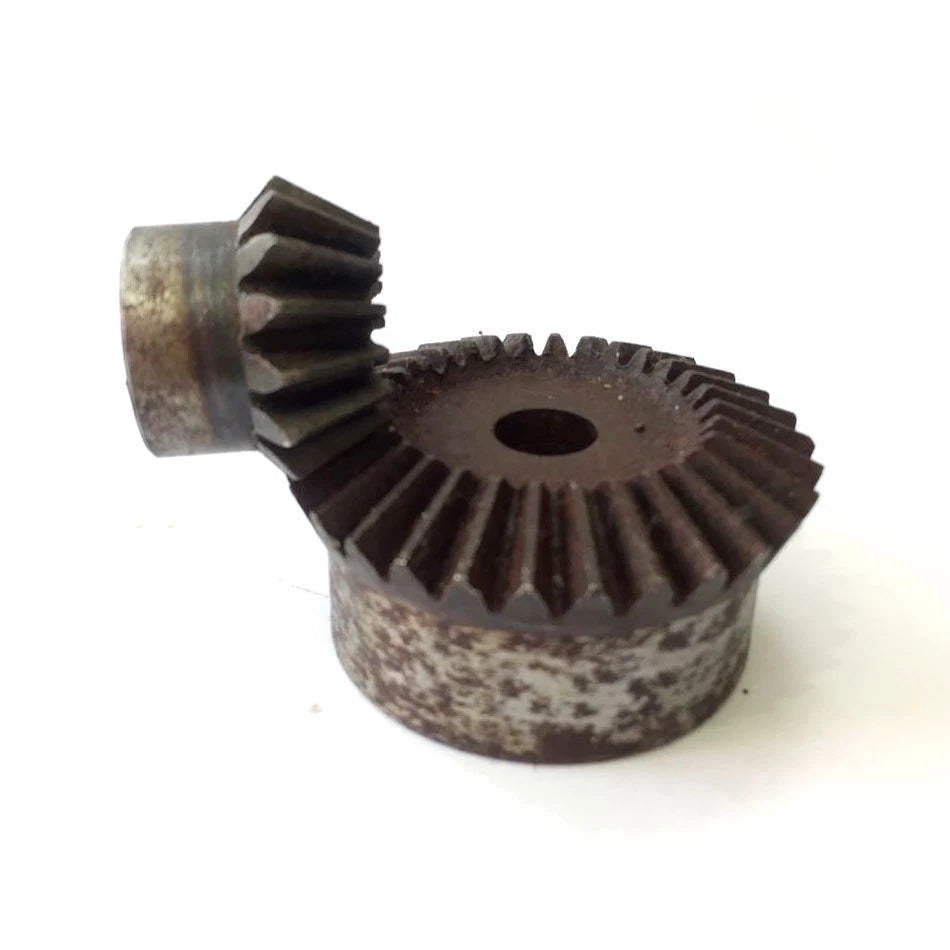 2Pcs Set 2.0 Mod Bevel Gear 90 Degree Pairing (15T + 30T) Metal Bevel Gear
