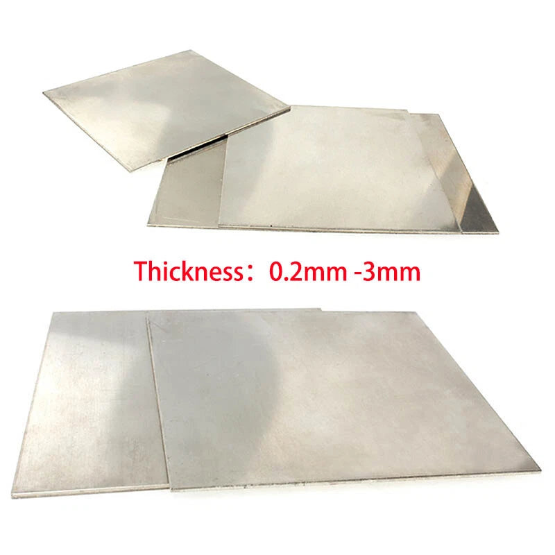 Copper Nickel Sheet Plate Nickel Alloy Plate Cupronickel Panel 0.2mm - 3mm Thick