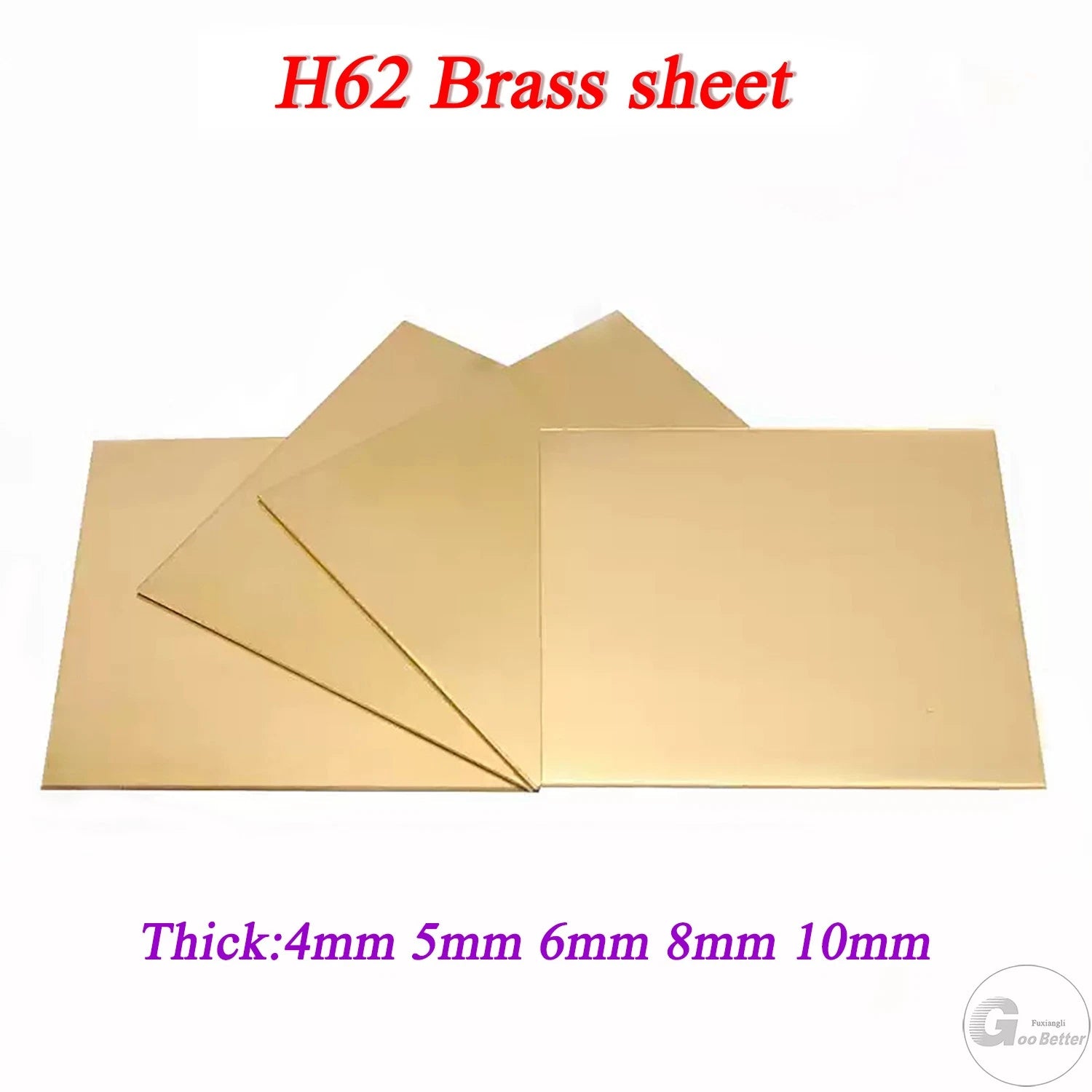 H62 Brass Sheet various sizes Thick 4mm to 10mm Models making, jewellery making