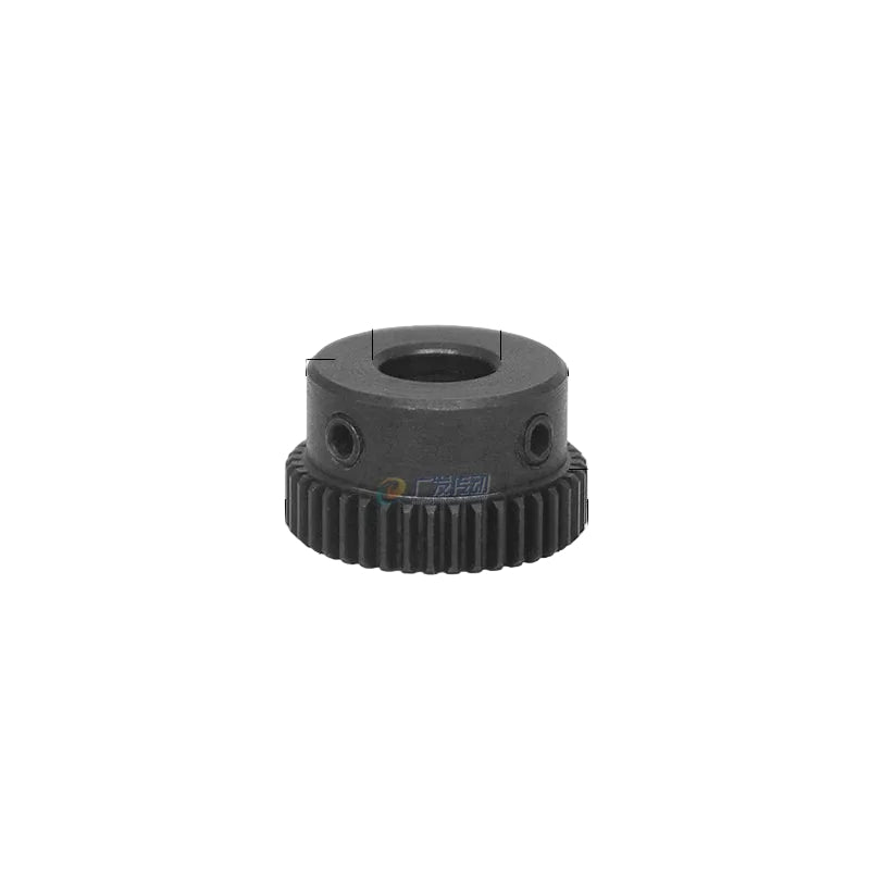 0.5M 38T Spur Gears Steel Pinion Gears Metal Spur Transmission Gear 45 Steel