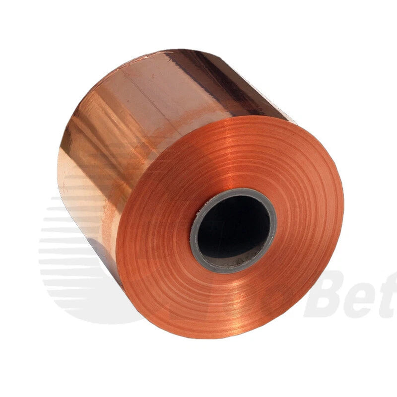 99.9% Pure Copper T2 Cu Metal Sheet Foil Plate Strip Band Thick 0.1mm-0.15mm