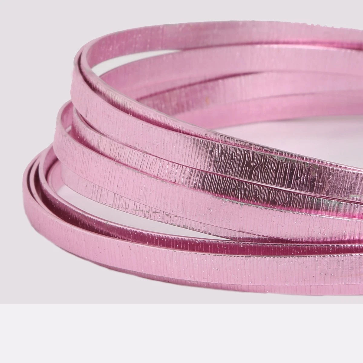 Colors Aluminum Flat Wire 5mm Bendable Metal Craft Jewelry Making Wires Strip
