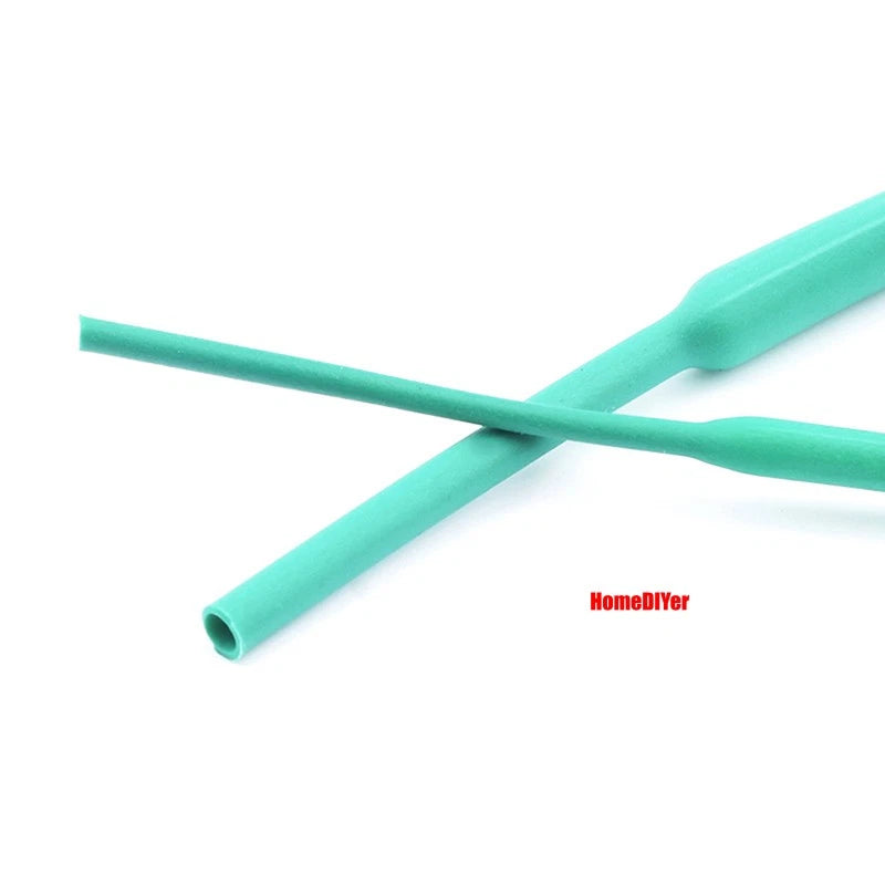 2:1 Heat Shrink Tubing — Electrical Wire Sleeving, Φ1mm–12mm, Clear/White/Red/Green