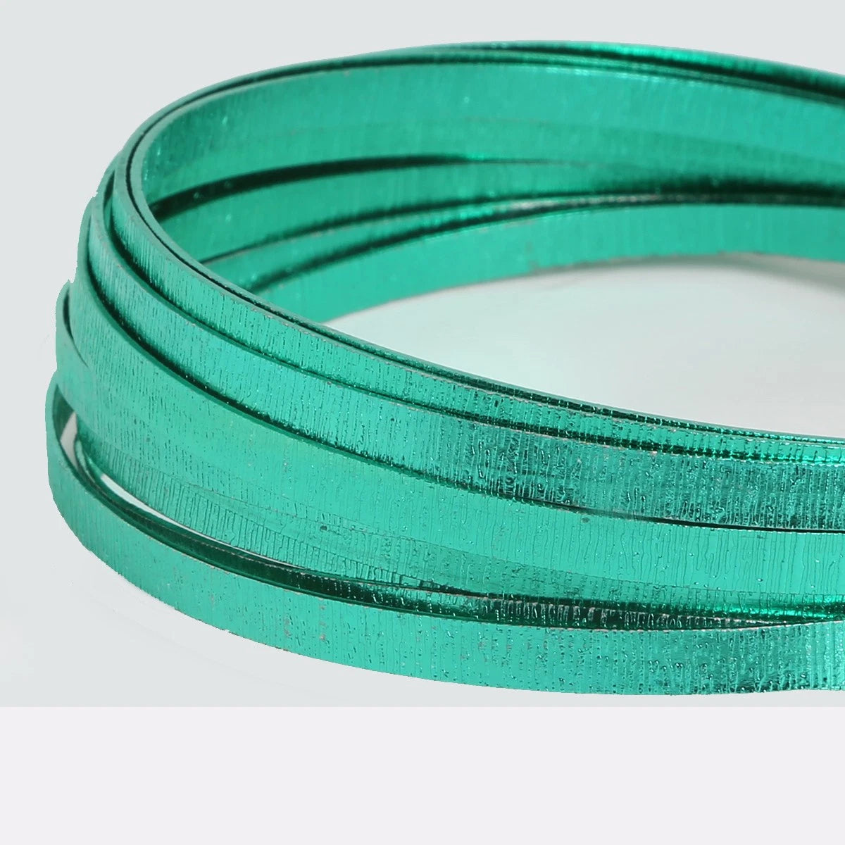 Colors Aluminum Flat Wire 5mm Bendable Metal Craft Jewelry Making Wires Strip
