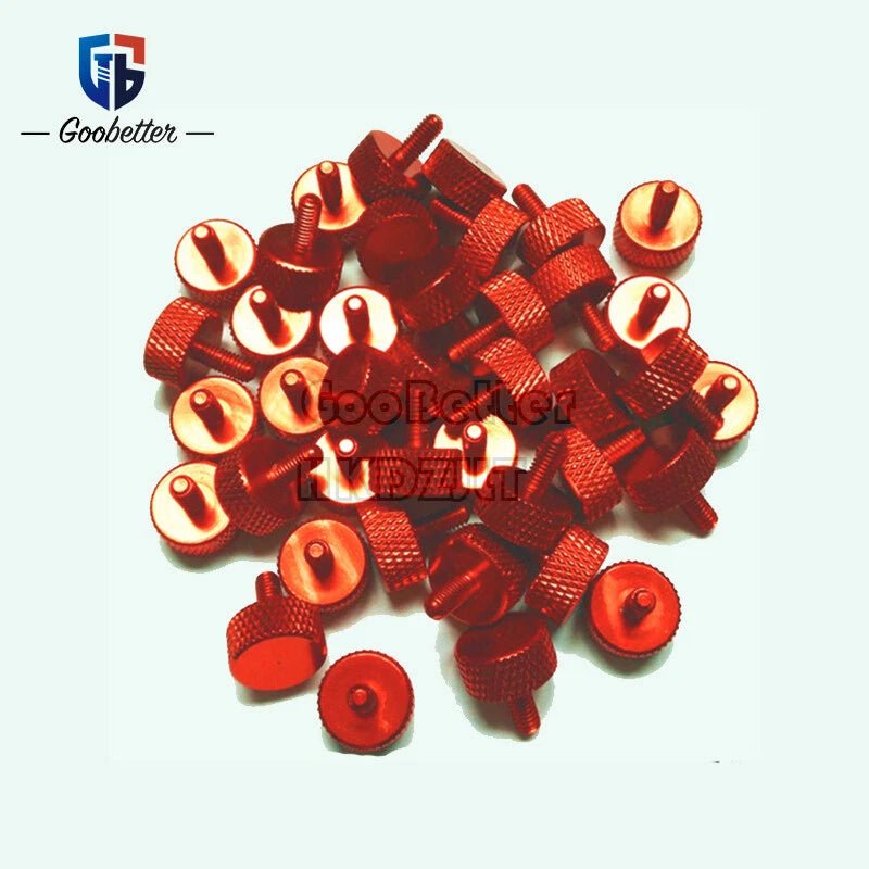 M3 Knurled Thumb Screws – Aluminum Anodized, Colorful, M3 x 20–50 mm - HomeDIYer