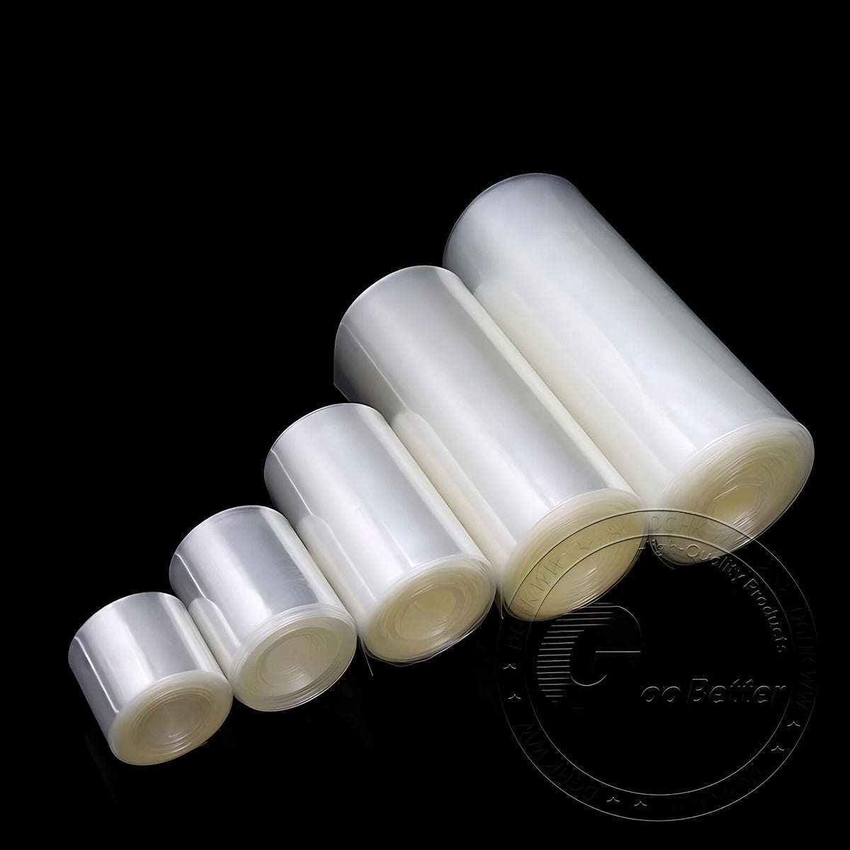 PVC Heat Shrink Tubing for Battery Packs — 7mm to 242mm, 10 Colors