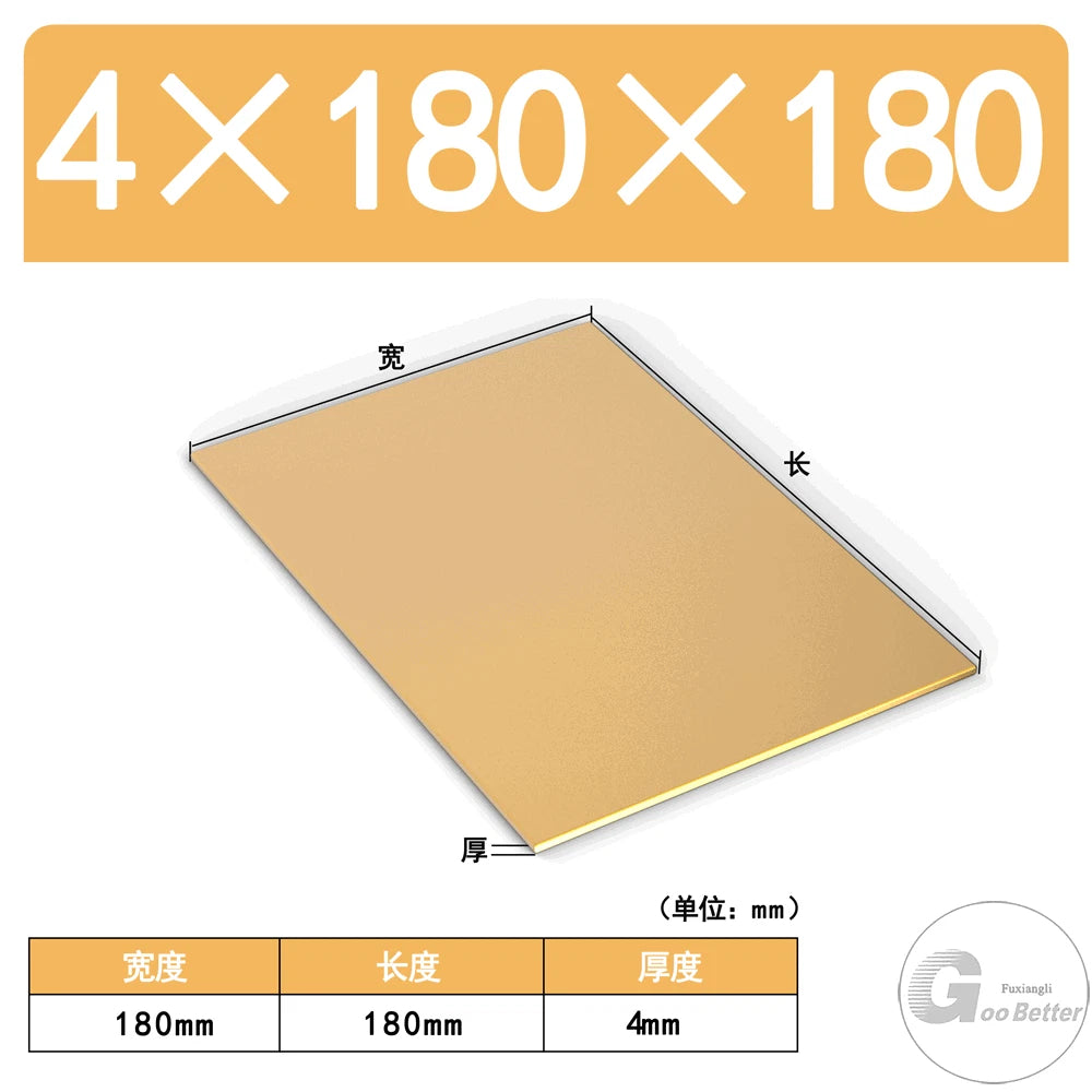 H62 Brass Sheet various sizes Thick 4mm to 10mm Models making, jewellery making