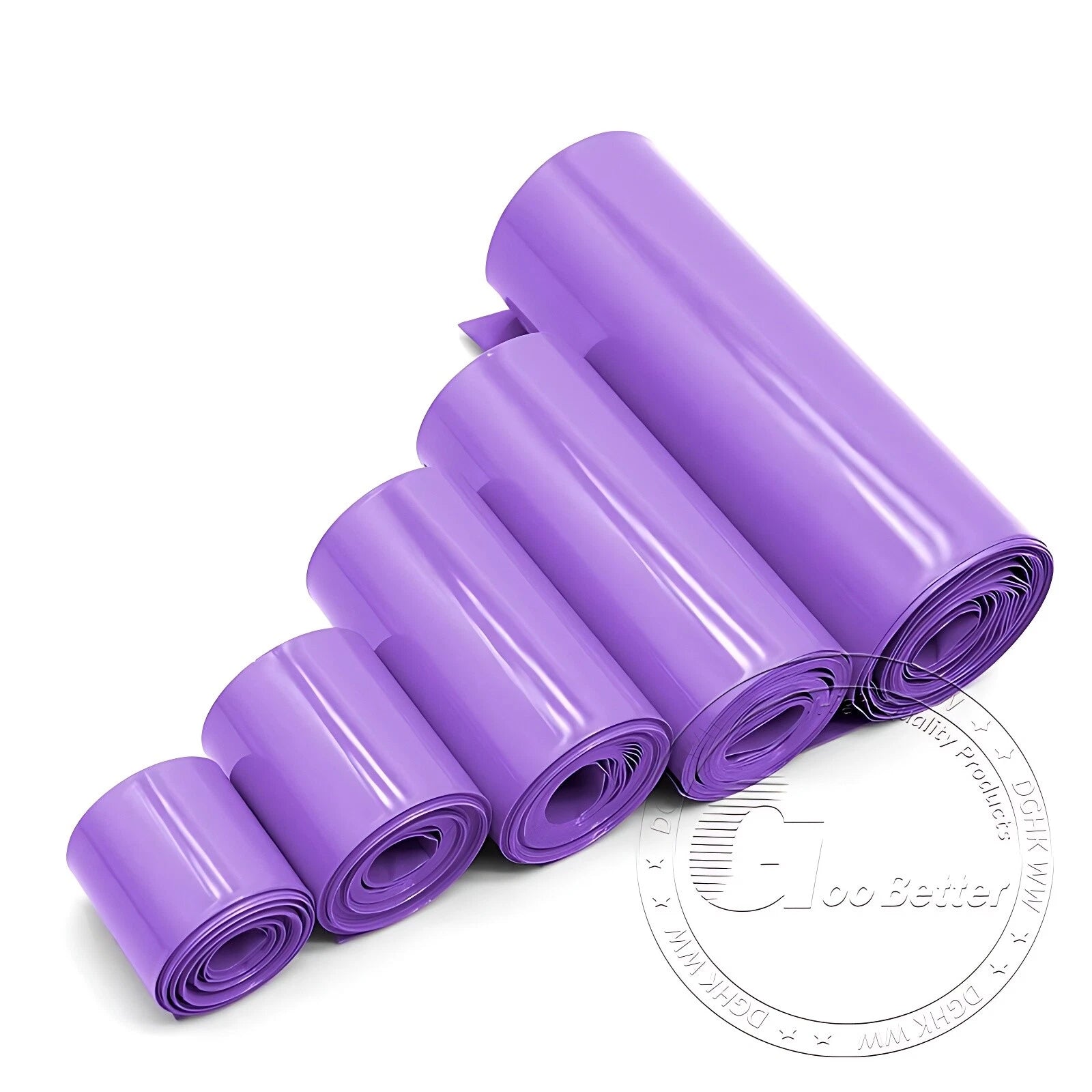 PVC Heat Shrink Tubing for Battery Packs — 7mm to 242mm, 10 Colors