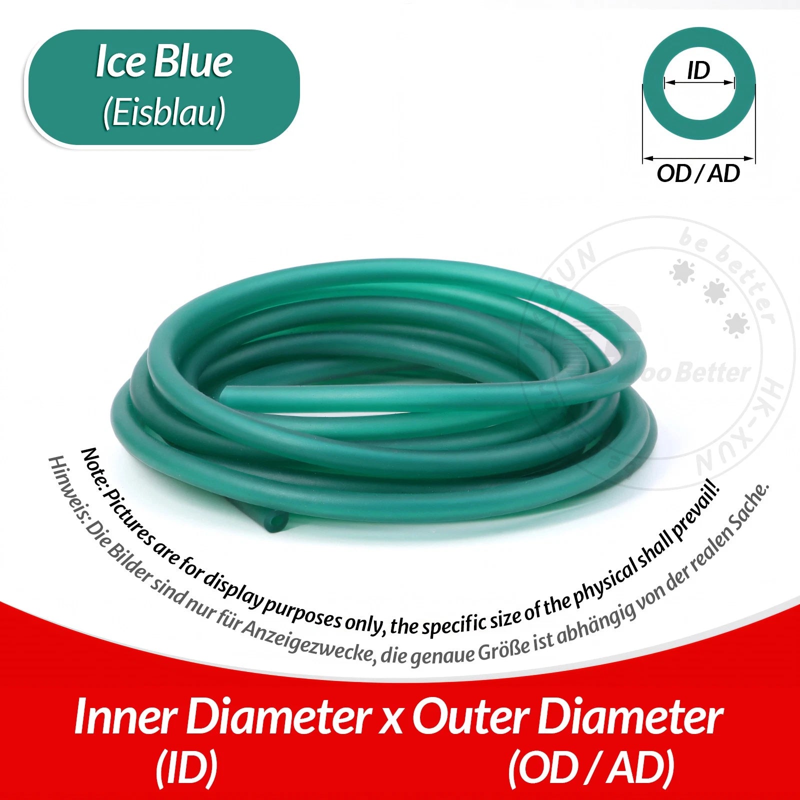 Latex Rubber Tube — Elastic Surgical Tubing for Slingshot, Fishing & DIY