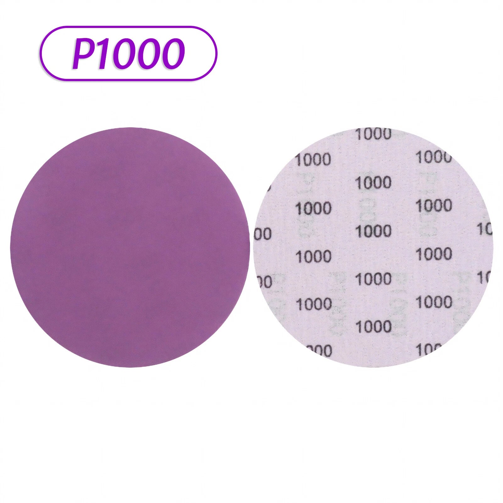 Wet & Dry Sanding Discs 25mm-150mm Sandpaper Hook and Loop Pads 60-10000 Grit
