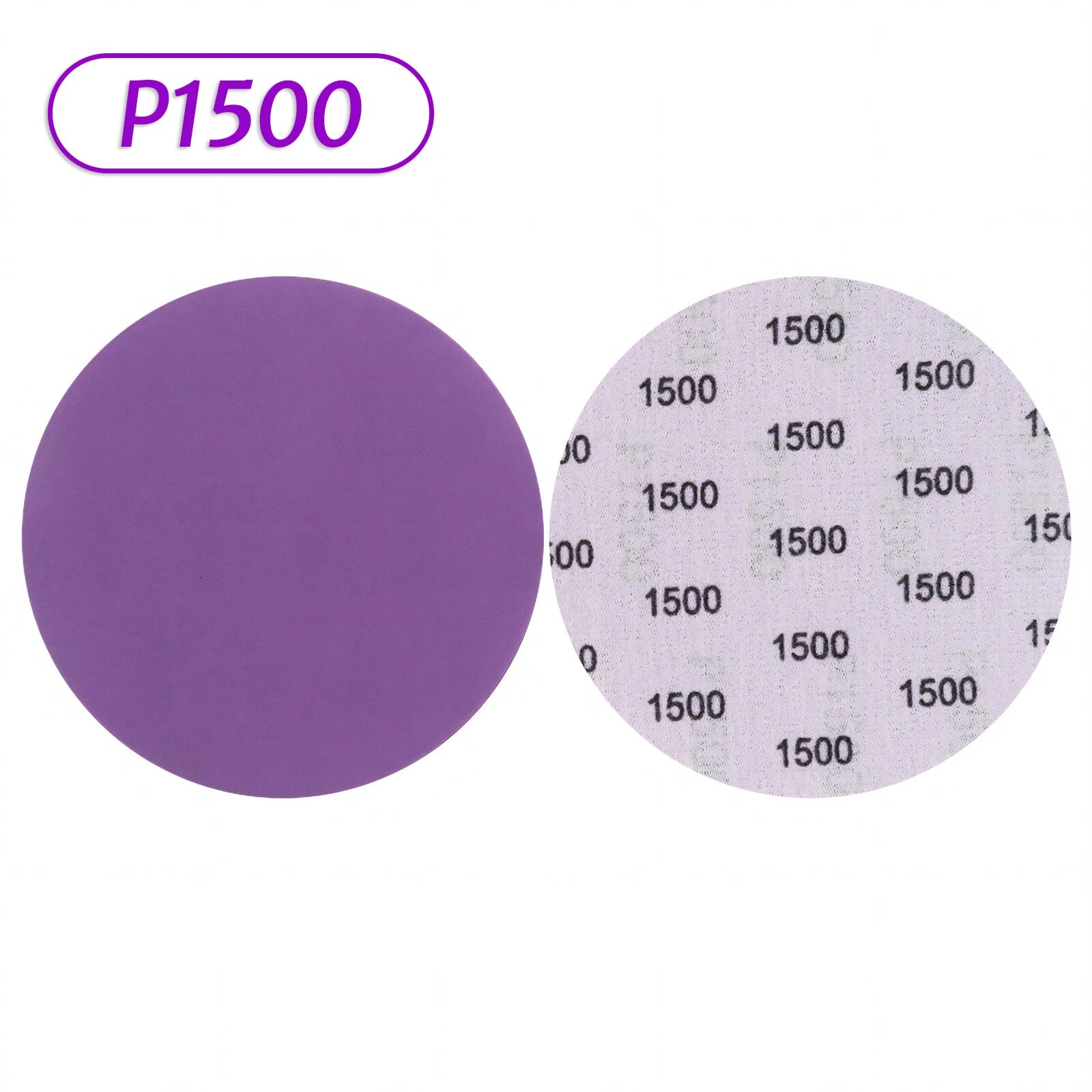 Wet & Dry Sanding Discs 25mm-150mm Sandpaper Hook and Loop Pads 60-10000 Grit