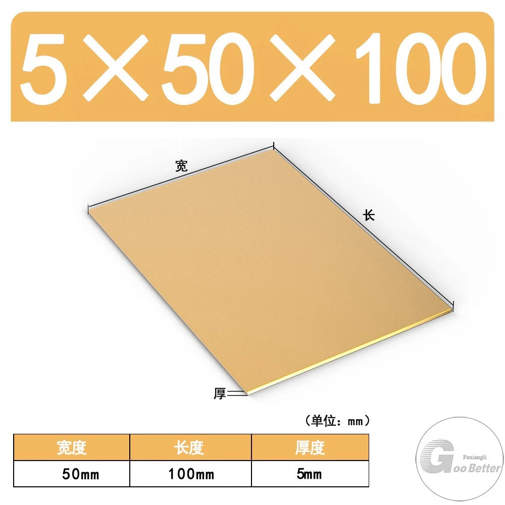H62 Brass Sheet various sizes Thick 4mm to 10mm Models making, jewellery making