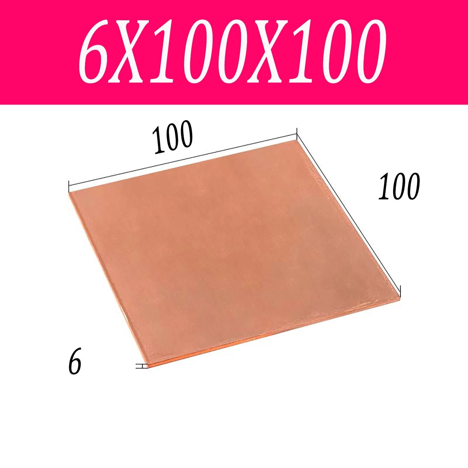 Copper Sheet T2 99.9% Pure Cu Metal Sheet Flat Stock Plate Thick 0.5mm-10mm