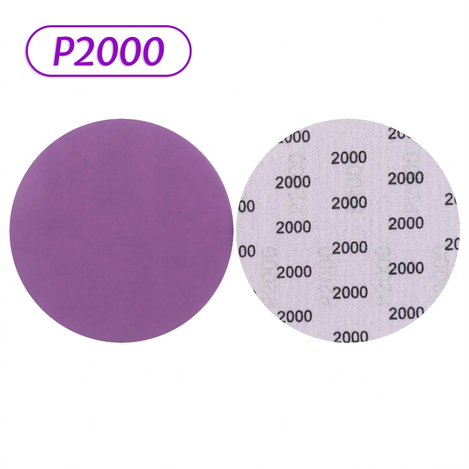 Wet & Dry Sanding Discs 25mm-150mm Sandpaper Hook and Loop Pads 60-10000 Grit