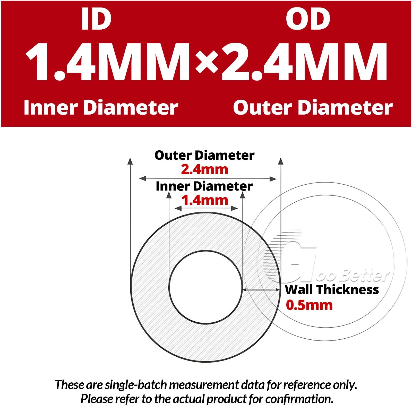 Food Grade Clear Silicone Capillary Tube — Beer Hose & Lab Tubing, ID 0.5mm–5mm