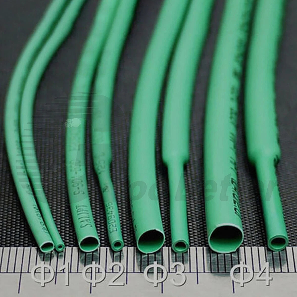 Green Heat Shrink Tubing – 2:1 & 3:1 Ratio, Φ0.6mm–Φ80mm, Wire & Cable Electrical Sleeving
