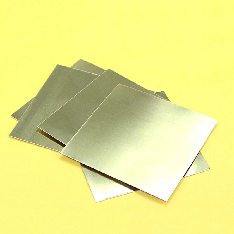 Thick 1mm 2mm 3mm 4mm 5mm H59 Brass Solid Plate Sheet L 100mm 150mm 200mm 300mm