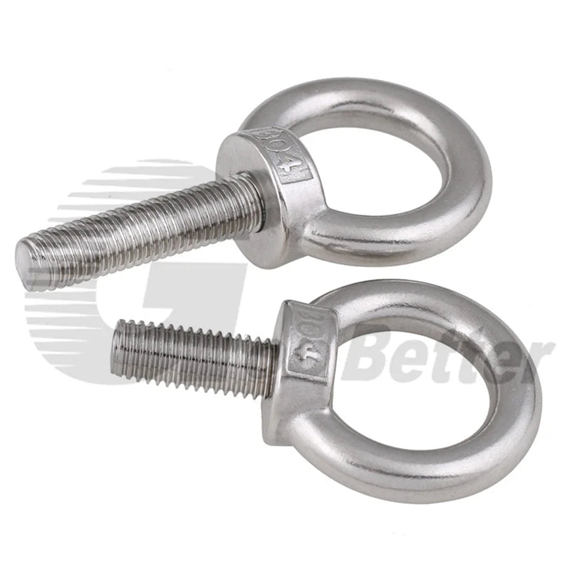 Lifting Eye Bolts A2 304 Stainless Steel M4 M5 M6 M8 M10 M12 M14 M16 M18 M20 M24