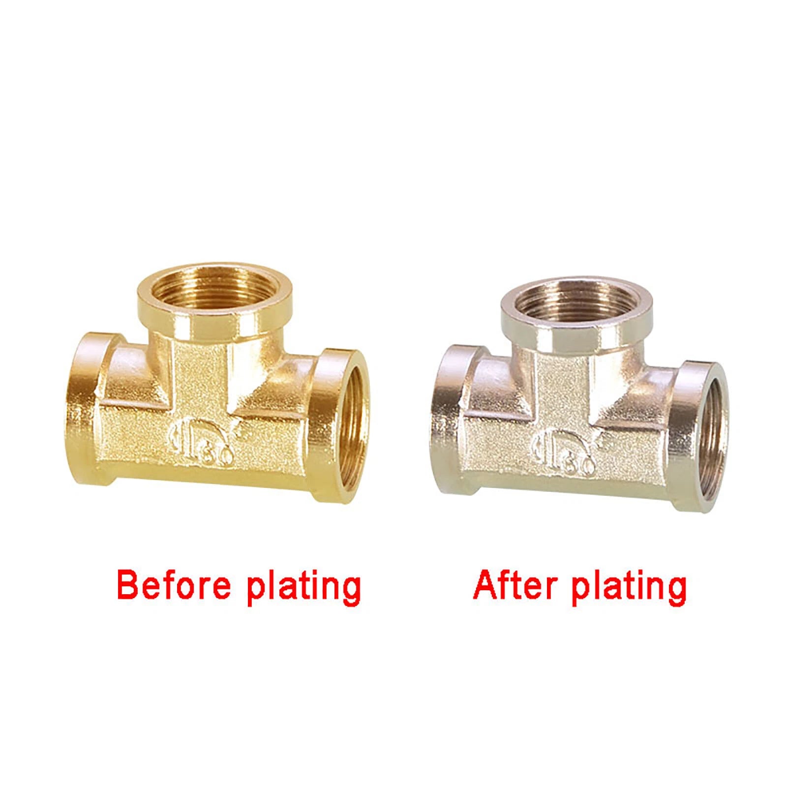 BSP 1/2" Brass Compression Pipe Fittings — Union, Elbow & Tee Connector