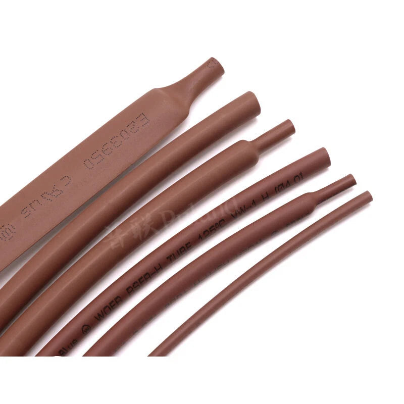 Heat Shrink Tubing 2:1 — φ1–50mm, 5 Colors, 1–10 Meter Rolls