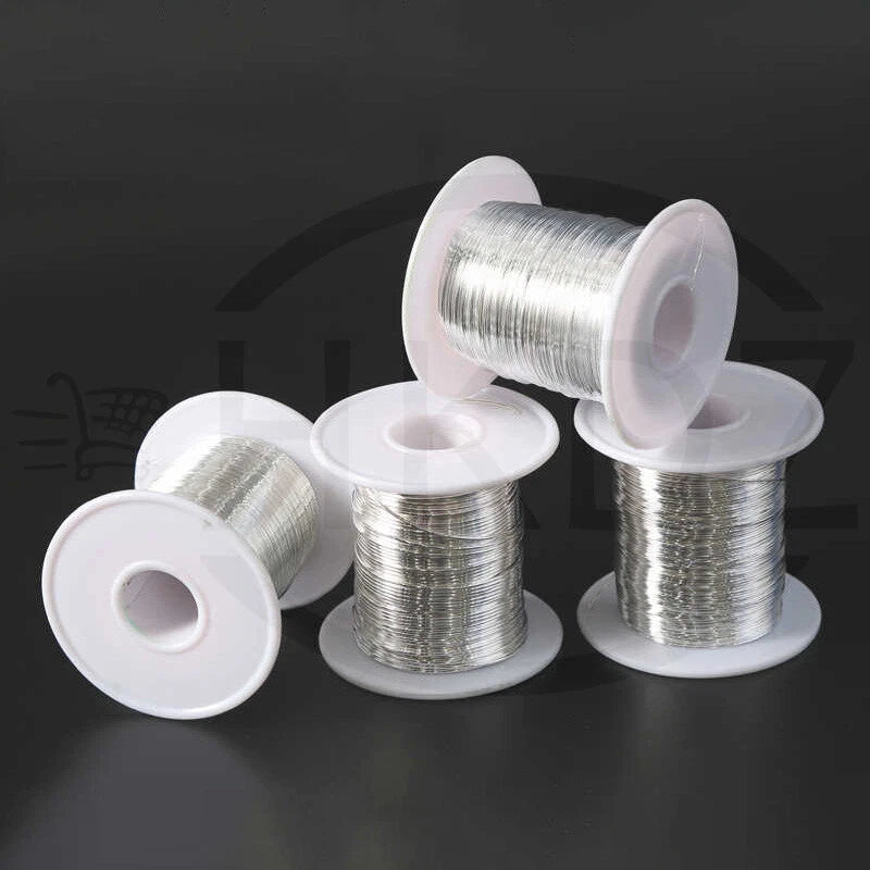High Purity Silver Wire Ag99.99% Electrochemical Conductive Metal Wire 0.025-2mm