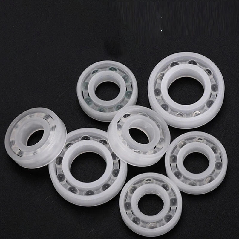 PP Plastic Bearings Deep Groove Ball Bearings Corrosion Resistant -30° to 140°C