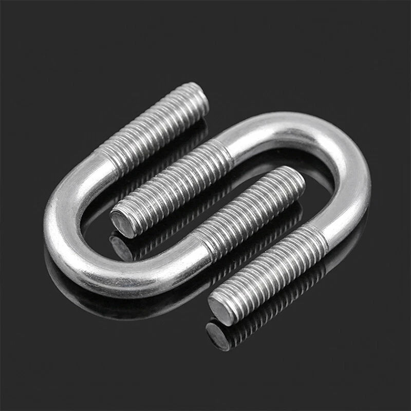 M12 Round Bend U - Bolt – A2 Stainless Steel, 42mm to 328mm - HomeDIYer
