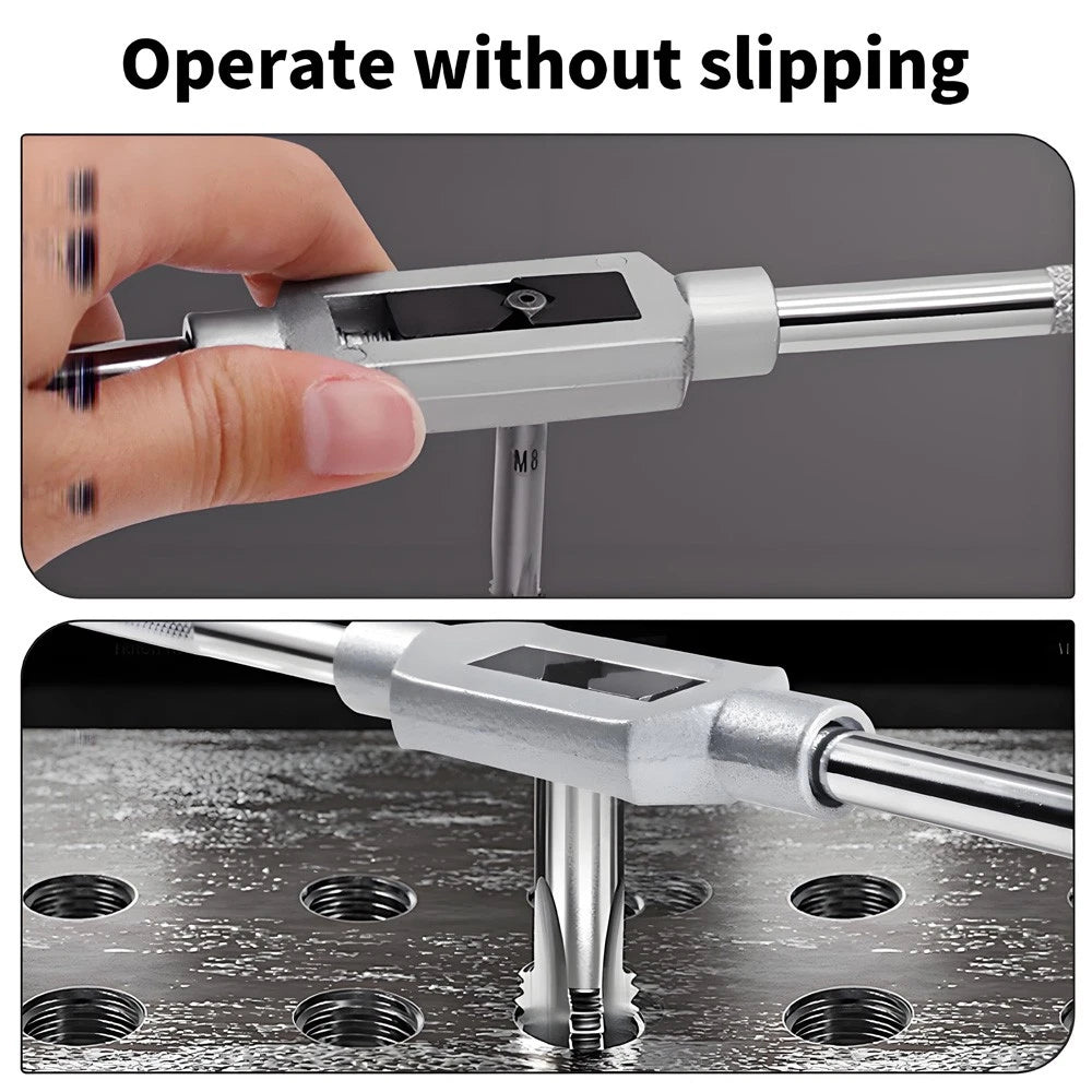 Tap Wrench, Holder For Use With Hss Hand Taps From M2 M3 M4 M6 M8 M10 M12 to M24