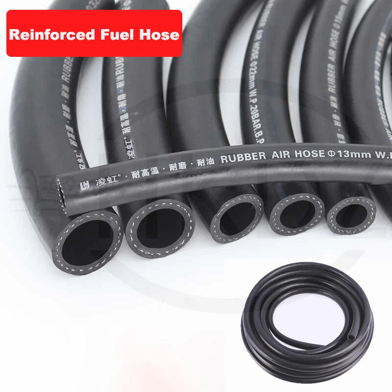 High-Temperature Resistant Oil Pipe Black Rubber High-Pressure Air Hose 6mm-28mm