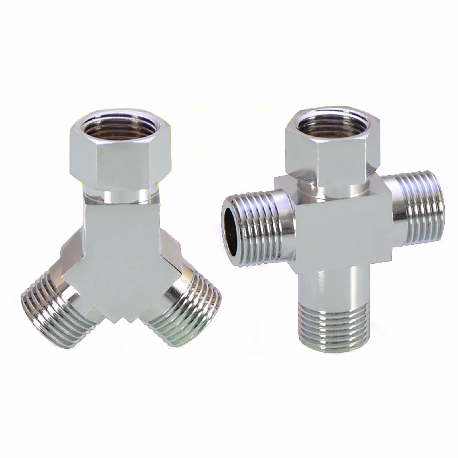 1/2" BSP Brass Pipe Fittings — T Piece, Elbow, Y Piece & Cross Connector