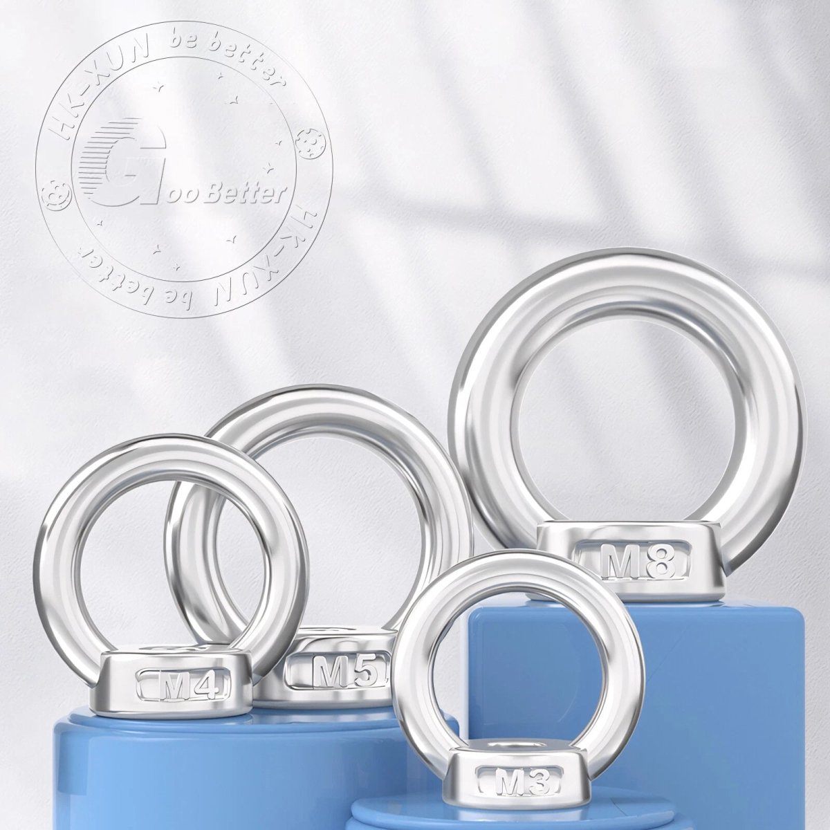Stainless Steel Eye Bolts & Eye Nuts — A4 316 Metric Thread M6 to M36 - HomeDIYer