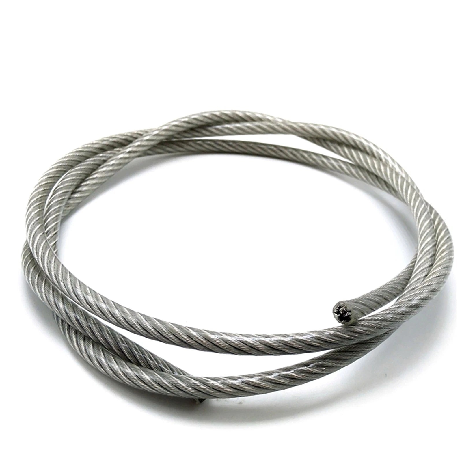 Steel Wire Rope Metal Cable Rigging 7x7 PVC Plastic COATED Diameter 0.6mm-5mm