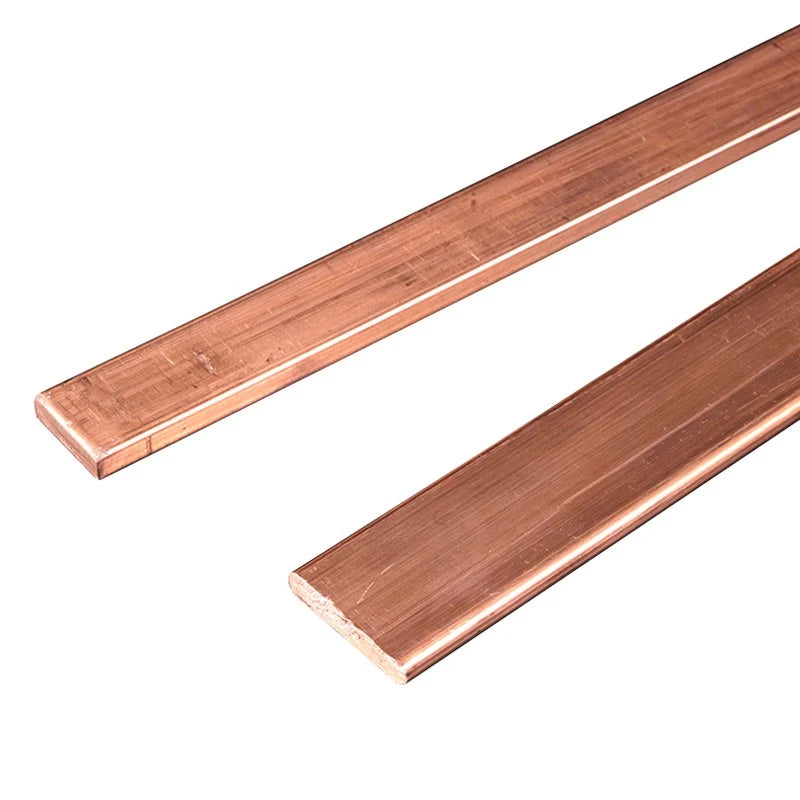 T2 Copper Flat Bar Pure Cu Electrical Copper Bus Bar Strip Metal Sheet 100/200mm