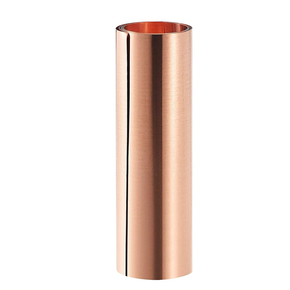 Pure Copper Metal Sheet Foil Plate Thick 0.01-1mm Wide 100-400mm Conductive Roll