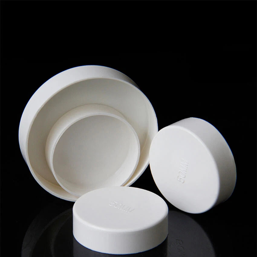 1pcs 50-75-110mm PVC Drainage Pipe Plain End Cap Pipe Fittings Plugging Caps