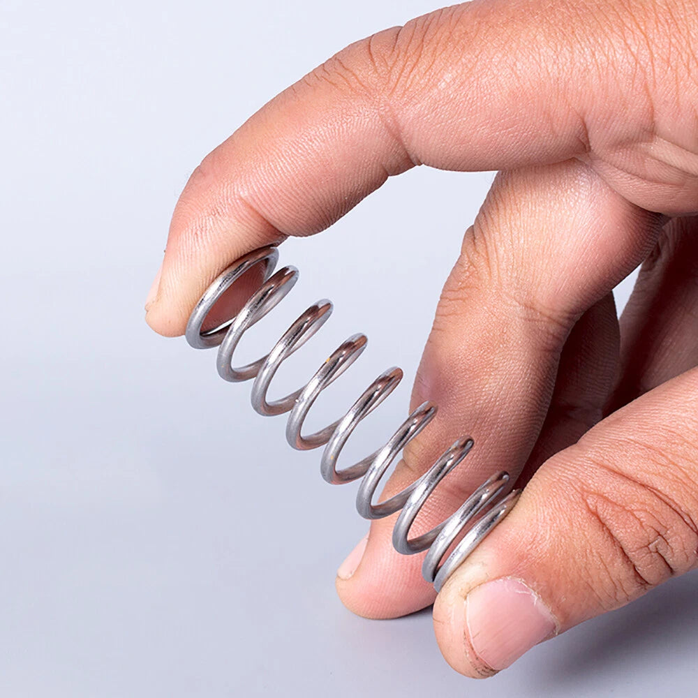 1.5mm-2.0mm Wire Dia 60-100mm Length Stainless steel Pressure Compression Spring
