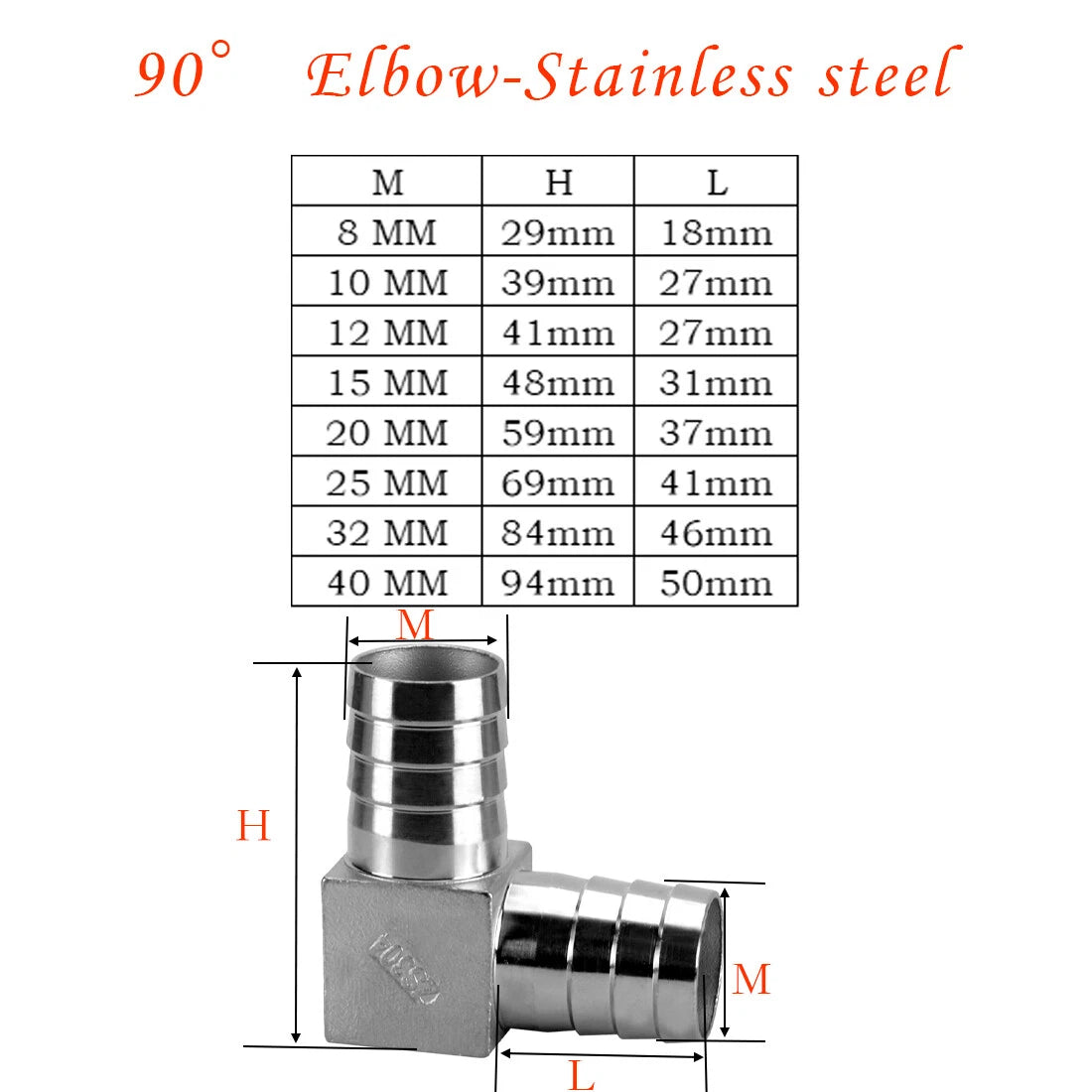BSP Hose Barb Fittings — Brass & Stainless Steel, Male/Female Thread, Elbow, T, Y, Cross