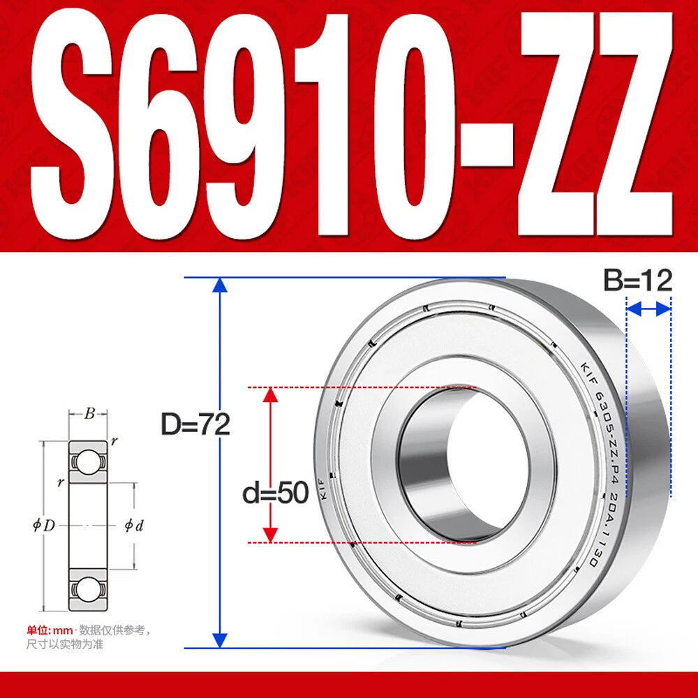 6900 6901 6902 9603 6905~6910 Stainless Steel Deep Groove Ball Bearing Bearings
