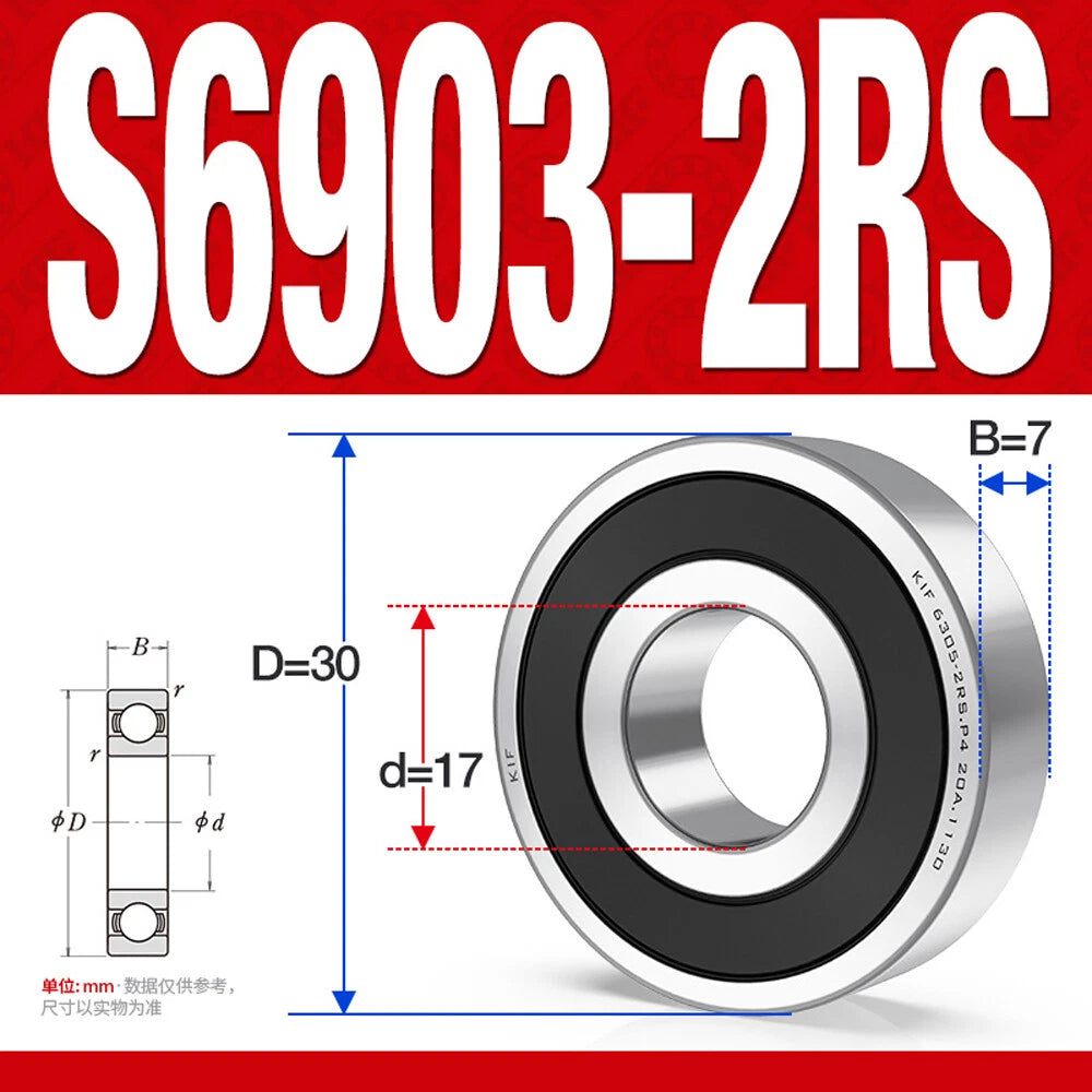 6900 6901 6902 9603 6905~6910 Stainless Steel Deep Groove Ball Bearing Bearings