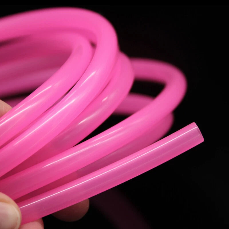 Pink Food Grade Silicone Tubing — High Temp Flexible Hose for Beer, Milk & Beverage Lines