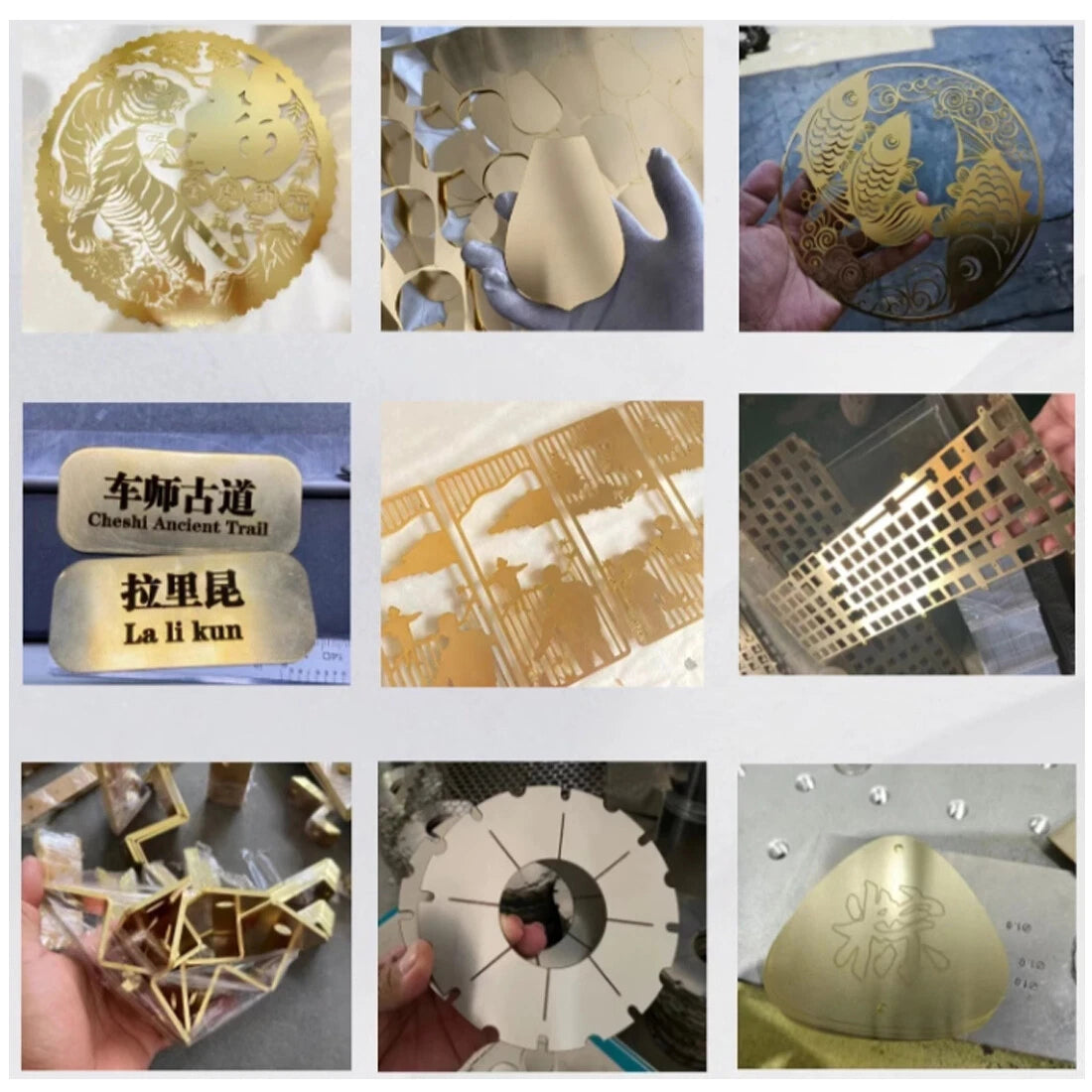 Brass Plate Sheet Thick 0.5/0.8/1/1.5-6mm Model Craft DIY Metal Thin Sheet Plate