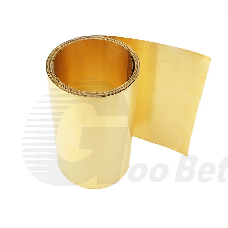 Brass Sheet Roll Metal Foil Strip 0.2mm Thick 10-300mm Width 500mm 1000mm Length